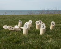 Thumbnail for Wooden Skittle Toss Game Set