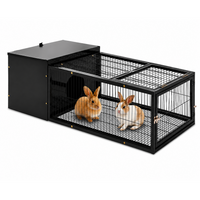 Thumbnail for Rabbit Cage Rabbit Hutch Metal Pet Playpen