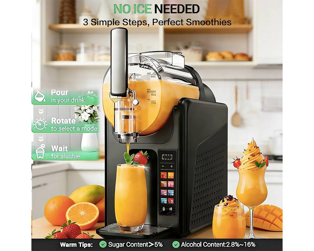 2L Slushie Maker Frozen Smoothies Milkshakes