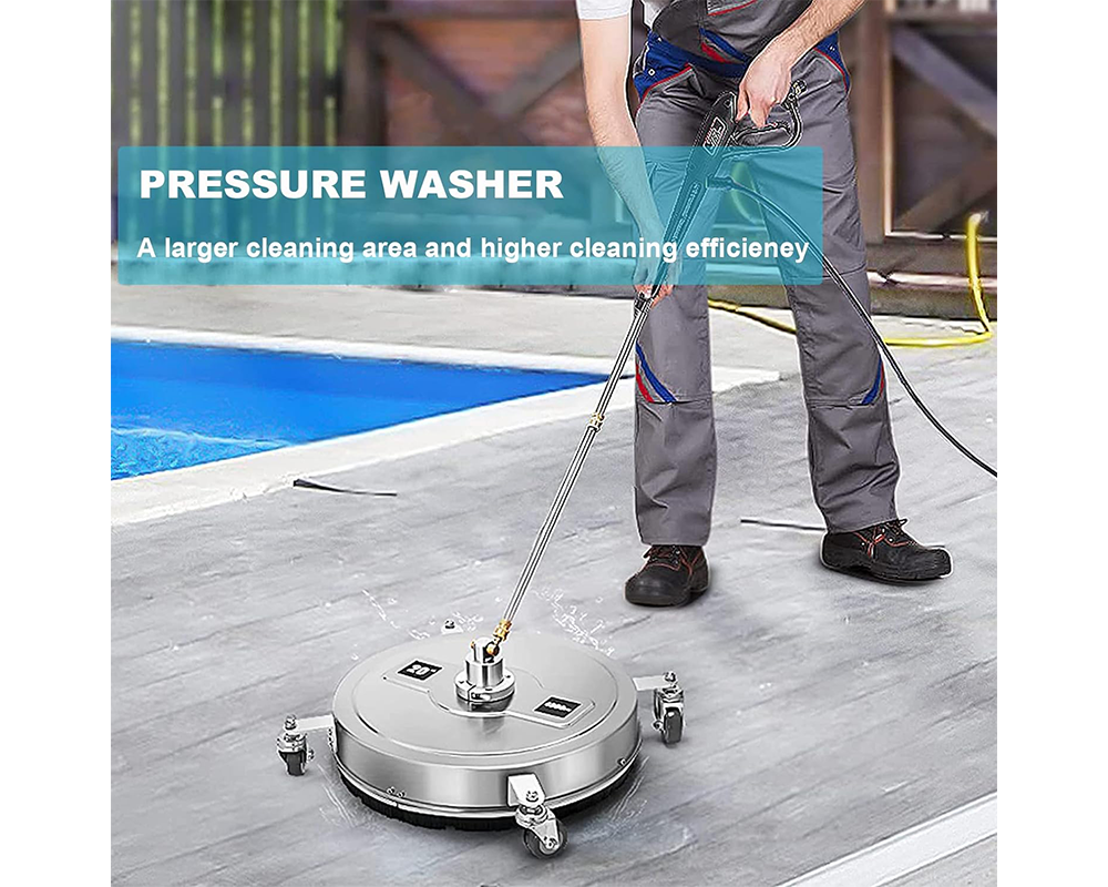 18" Pressure Washer Surface Cleaner with accessories