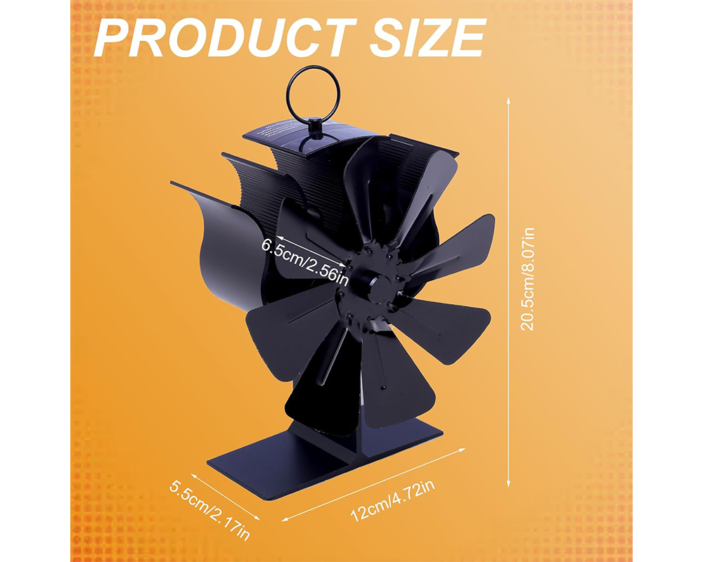 Stove Fan Heat Powered Stove Fan