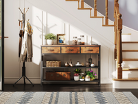 Thumbnail for Console Table with 3 Drawers