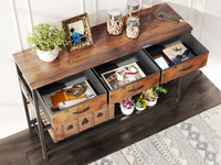 Thumbnail for Console Table with 3 Drawers