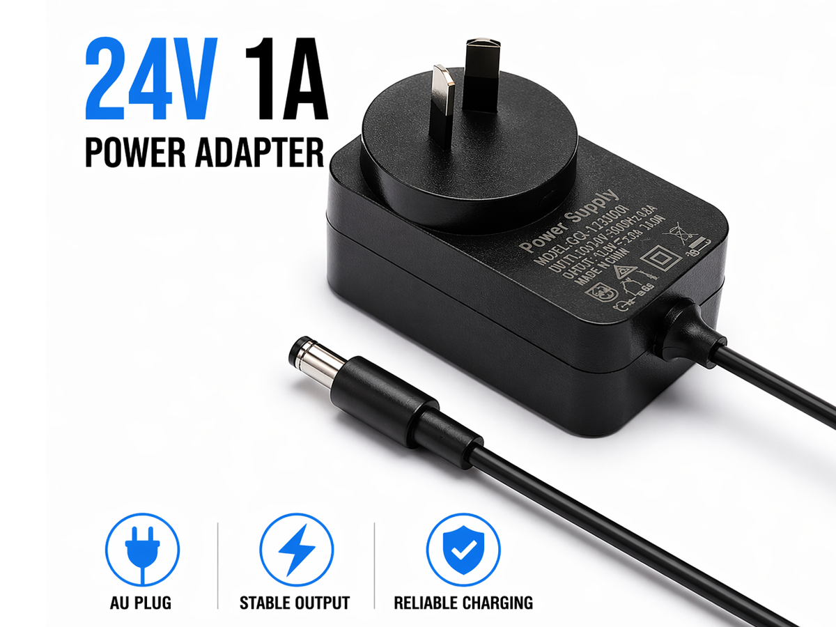 24V 1A power adapter