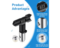 Thumbnail for Airless Paint Sprayer Tips