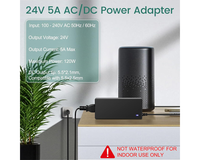 Thumbnail for 24V 5A Power Supply Adapter