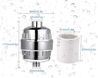 Thumbnail for Shower Filter Water Softener 18 Stages