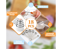 Thumbnail for Measuring Cups and Spoons Set