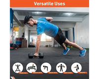 Thumbnail for 5KG Hex Dumbbells Rubber Encased Fitness Weights Pair