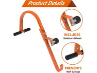 Thumbnail for 2 PCS Ladder Roof Hook with Wheel