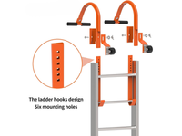 Thumbnail for 2 PCS Ladder Roof Hook with Wheel