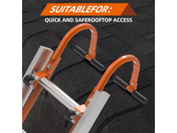 Thumbnail for 2 PCS Ladder Roof Hook with Wheel