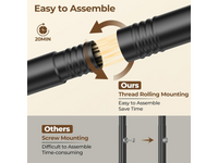 Thumbnail for Double Rods Clothes Rack