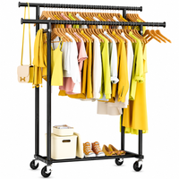 Thumbnail for Double Rods Clothes Rack