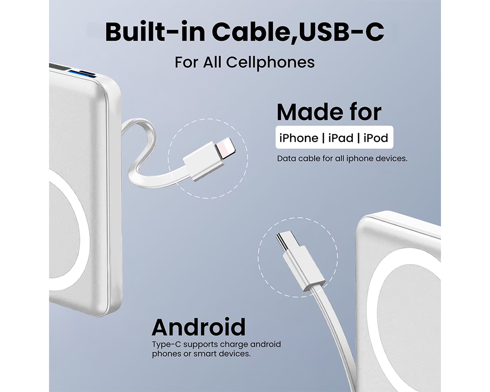 10000mah Wireless Power Bank