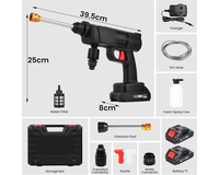 Thumbnail for Rechargeable High Pressure Washer Gun Kit