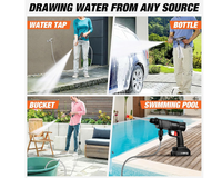 Thumbnail for Rechargeable High Pressure Washer Gun Kit