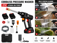Thumbnail for Rechargeable High Pressure Washer Gun Kit
