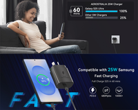 Thumbnail for Samsung 25W Fast Charger With Type C Cable Replacement