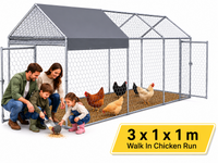Thumbnail for Outdoor Chicken Coop Run