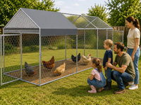 Thumbnail for Outdoor Chicken Coop Run