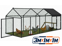 Thumbnail for Outdoor Chicken Coop Run