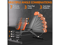 Thumbnail for Multifunctional Adjustable Weight Bench