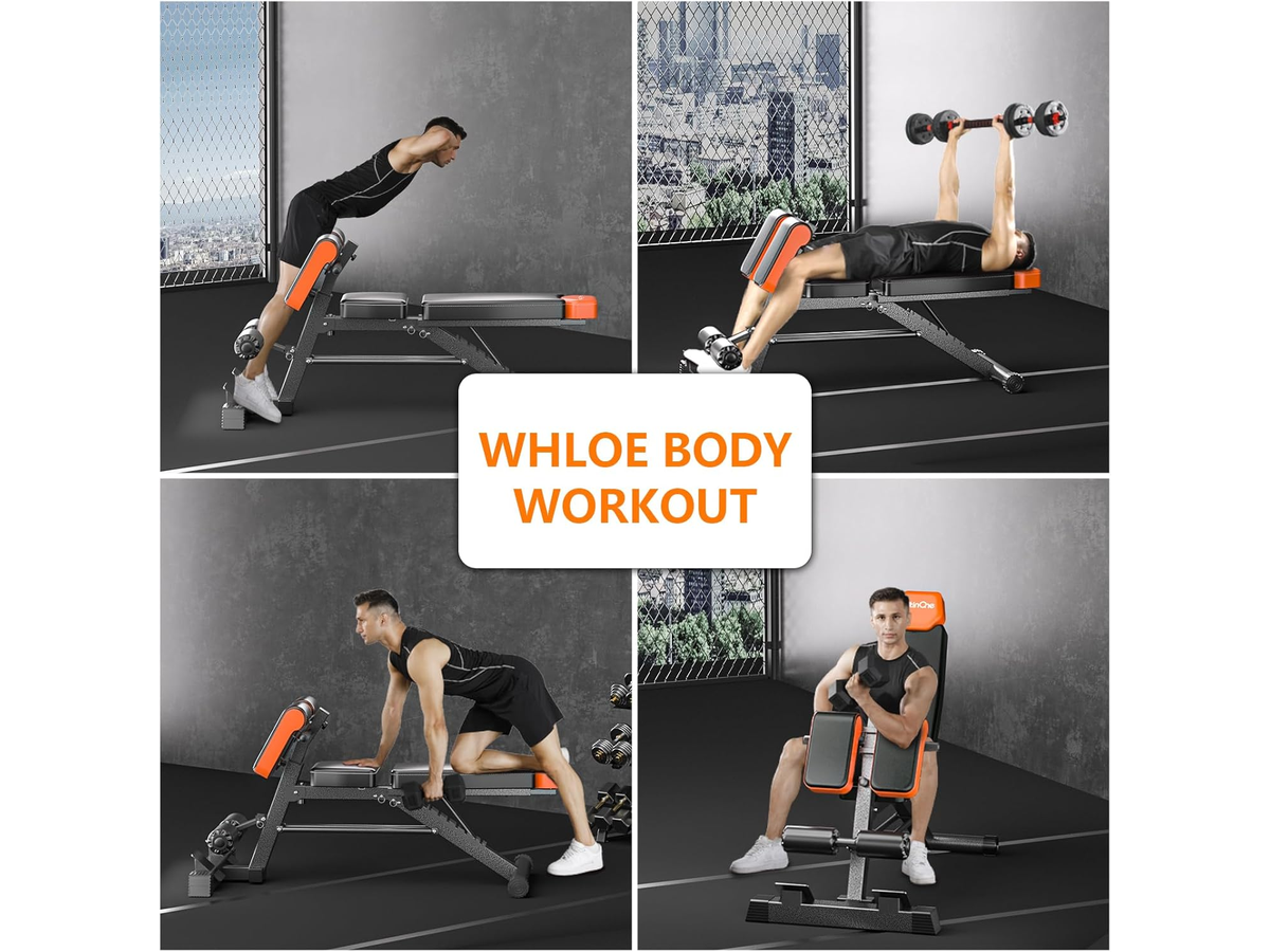 Multifunctional Adjustable Weight Bench