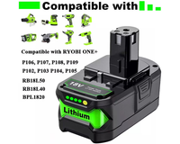 Thumbnail for Ryobi 18V Battery 8000mAh Replacement Battery