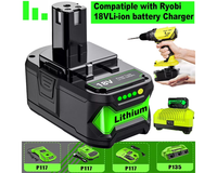 Thumbnail for Ryobi 18V Battery 8000mAh Replacement Battery