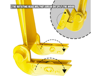 Thumbnail for Pallet Buster Pry Wrecking Bar w/ Handle Heavy Duty Pallet Breaker