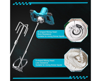 Thumbnail for Cordless Paint Mixer Makita 21V Compatible