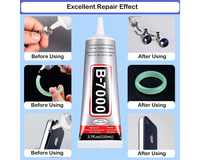 Thumbnail for B7000 Glue for Phone Repair Adhesive Craft Kit 2 x 110ml
