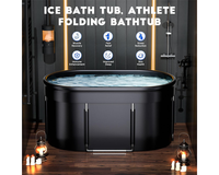 Thumbnail for Portable Ice Bath Tub With Lid