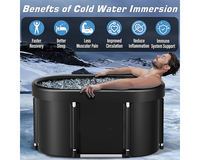 Thumbnail for Portable Ice Bath Tub With Lid
