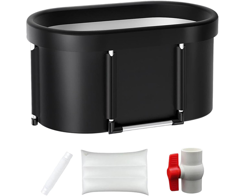 Portable Ice Bath Tub With Lid