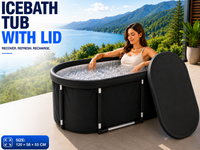 Thumbnail for Portable Ice Bath Tub With Lid