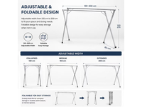 Thumbnail for Foldable Clothes Drying Rack