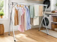 Thumbnail for Foldable Clothes Drying Rack