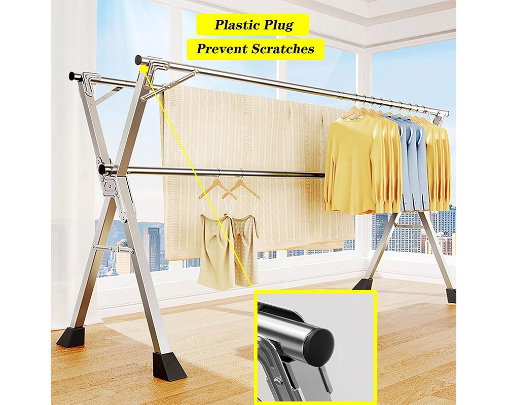 Foldable Clothes Drying Rack
