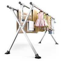 Thumbnail for Foldable Clothes Drying Rack