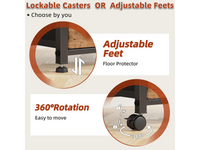 Thumbnail for 2 Drawer File Cabinet Mobile Filing Cabinet