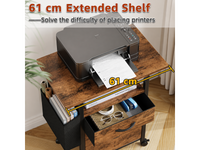 Thumbnail for 2 Drawer File Cabinet Mobile Filing Cabinet