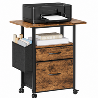 Thumbnail for 2 Drawer File Cabinet Mobile Filing Cabinet