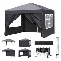 Thumbnail for Gazebo 3X3 Outdoor Marquee Gazebos Wedding Party Camping Tent 4 Wall Panels