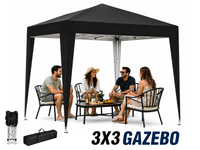 Thumbnail for Folding Garden Gazebo 3x3M