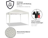 Thumbnail for Folding Garden Gazebo 3x3M