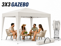 Thumbnail for Folding Garden Gazebo 3x3M