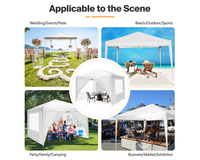 Thumbnail for Foldable Outdoor Pop Up Gazebo 3x3M