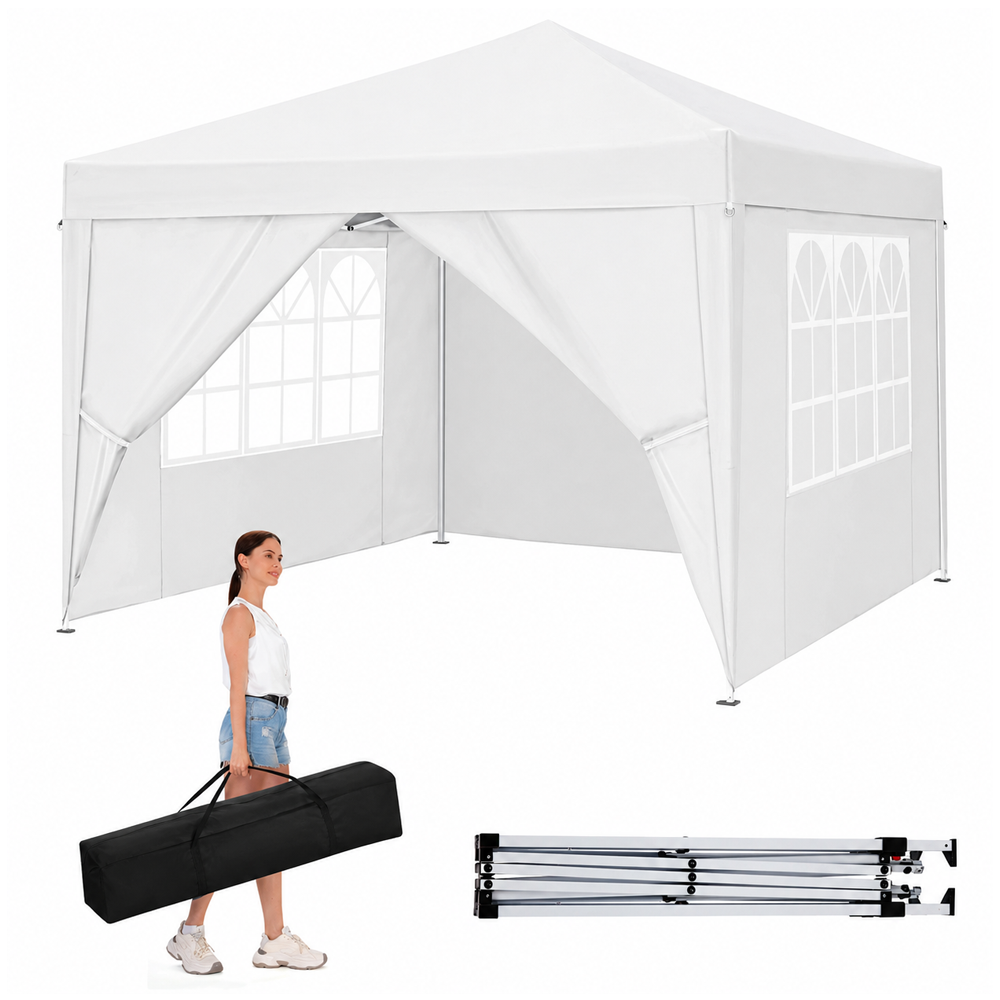 Foldable Outdoor Pop Up Gazebo 3x3M